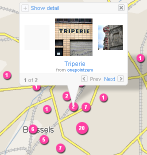 Triperie de onepointzero sur Flickr Map Triperie de onepointzero sur Flickr Map